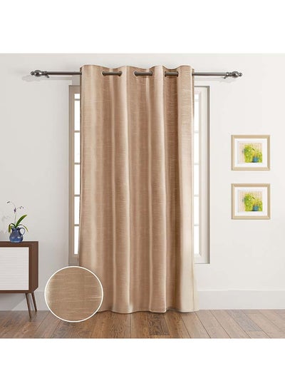 Buy Isla Dupioni Blackout Curtain 240 x 140 cm in UAE