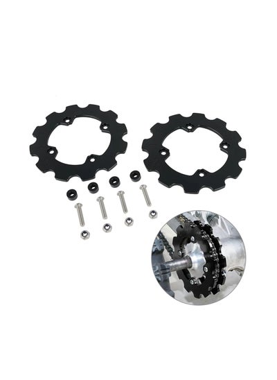 Buy ATV Dual Sprocket Guard for Yamaha Raptor 700, Black in UAE