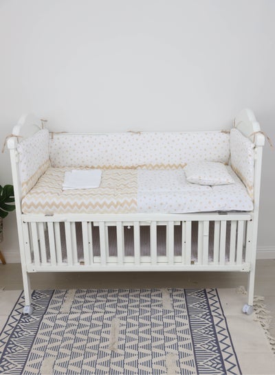 Buy 4-piece crib bedspread with partitions in UAE