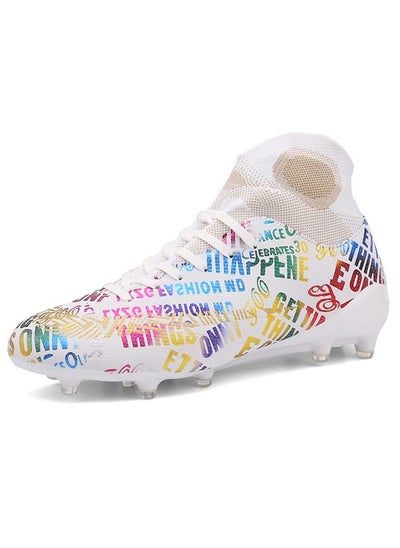 Buy Anti-slip And Wear-Resistant Outdoor Training Football Shoes Fashion, Lightweight And Breathable Football Soccer Shoes in Saudi Arabia