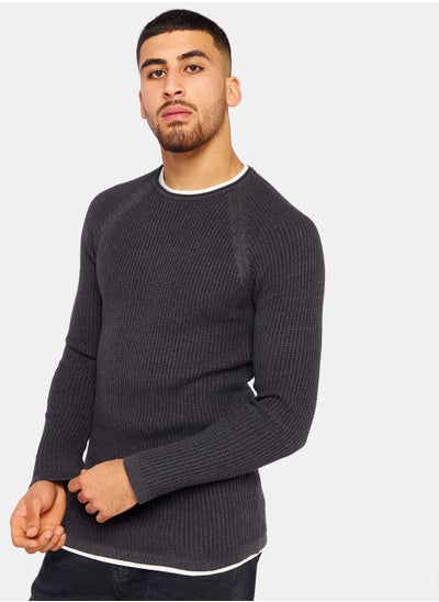 Buy Contrast Trim Pullover in Egypt