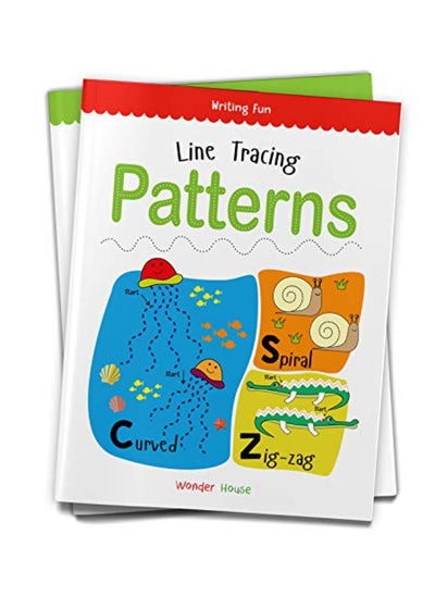 Buy Line Tracing Patterns: Practice Drawing And Tracing Lines And Patterns in UAE