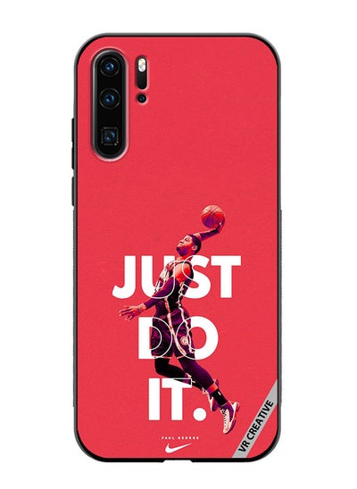 اشتري Protective Case Cover For Huawei P30 Pro Just Do It Paul George Design Multicolour في الامارات