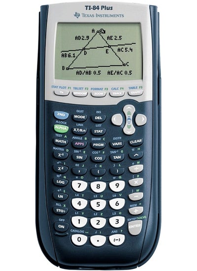 اشتري آلة حاسبة رسومية Texas Instruments TI-84 Plus - زرقاء في الامارات