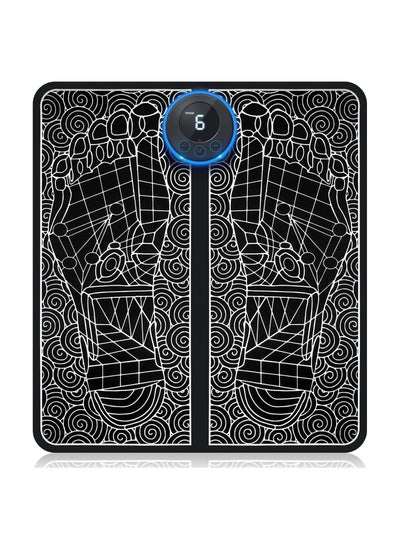 Buy Foot Massager, Foot Massage Machine Massage Foot Mat with Drawstring Bag, Muscle Relax Feet, and Legs 8 Modes 19 Levels, Gifts for Parents, Wife, Husband in Saudi Arabia