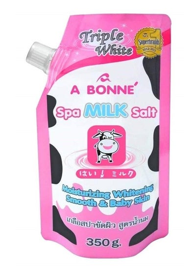 اشتري A Bonne Spa Milk Salt  Moisturizing Bath Salt  350g في الامارات