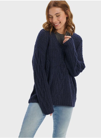 Buy Cable Knitted Sweater in UAE