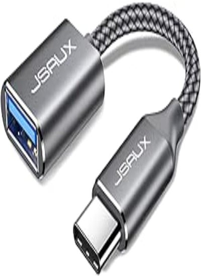 اشتري USB C to USB Adapter JSAUX USB Type C Male to USB 3.0 Female OTG Cable Thunderbolt3 to USB Adapter Compatible with MacBook Pro/Air 2019 2018 2017, Samsung Galaxy S20 S20+ Ultra Note 10 S9 S8 في مصر