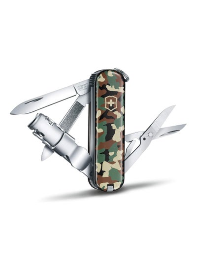 Buy Small Pocket Knife with Nail Clipper camouflage in UAE