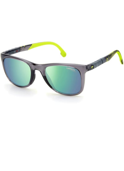 اشتري Carrera Wrap Sunglasses, Grey with Green Mirrored Lenses HYPERFIT 22S 3U5 MT 52mm في الامارات