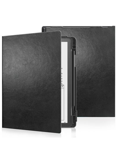 Buy Folding Case Cover with Pen Slot for Kindle Scribe 10.2"- Black in UAE