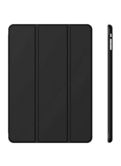 اشتري iPad 10.2 Case iPad 9th Generation 2021  8th Generation 2020  7th Generation 2019 Case with Pencil Holder Soft TPU Smart Stand Back Cover Case for iPad 10.2 inch Auto Wake Sleep Black في الامارات