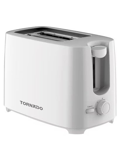 Buy TORNADO Toaster 2 Slices 700 Watt White TT-700 in Egypt