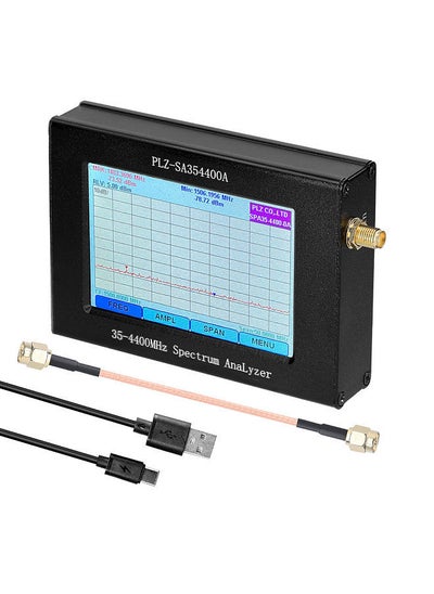 اشتري PLZ-SA35-4400-A1 Spectrum Network Analyzer Signal-Source Tracking-Source 35-4400mhz Amplitude Bandwidth Frequency LCD Color Display Full Touching Screen Control في السعودية