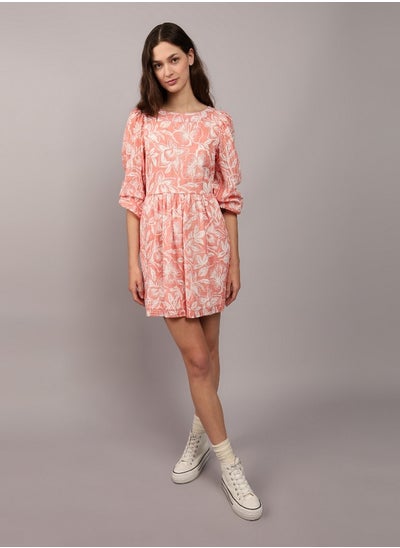 Buy AE Long-Sleeve Mini Dress in UAE