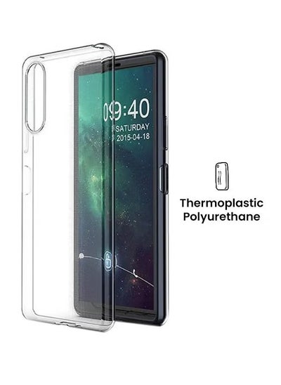 Buy Protective Slim Transparent Shockproof TPU Case Cover for Sony Xperia 10 III Clear in UAE