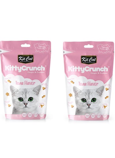 اشتري 2Pc Kitty Crunch Tuna Flavor Cat Treats 60G في الامارات