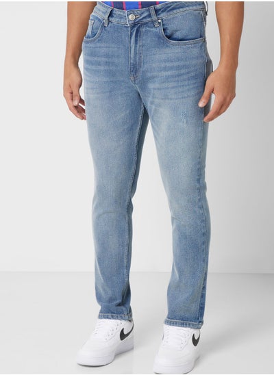 Buy Straight Fit Jeans in Saudi Arabia