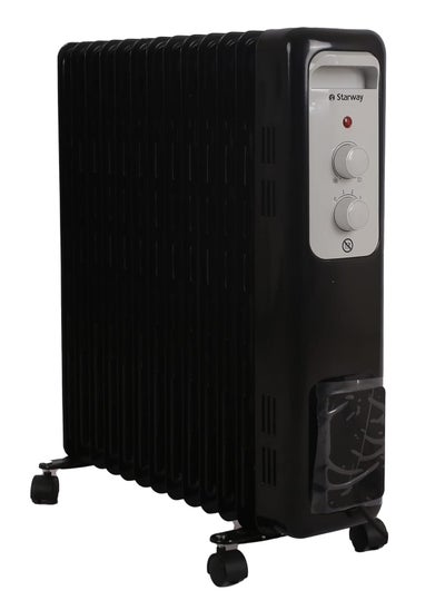 Buy Starway Oil Heater 13 Fins 2500w Tip over switch 3 Settings 220-240v/60hz in Saudi Arabia