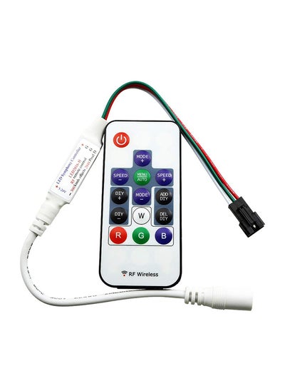 Buy LED Controller With 14 Keys Rf Wireless Remote Control Dimmer For Ws2811 Ws2812 LED Strip Lights  300 Kinds Of Lighting Effect in Egypt