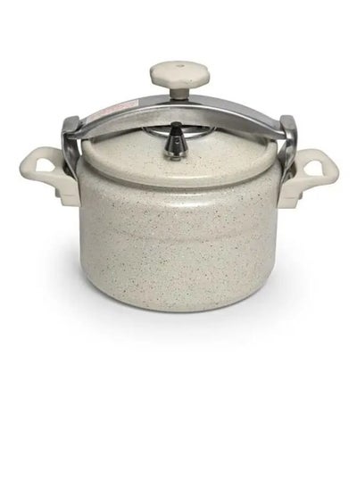 Buy Volcano Granite Pressure Cooker 11 Liters Beige in Saudi Arabia