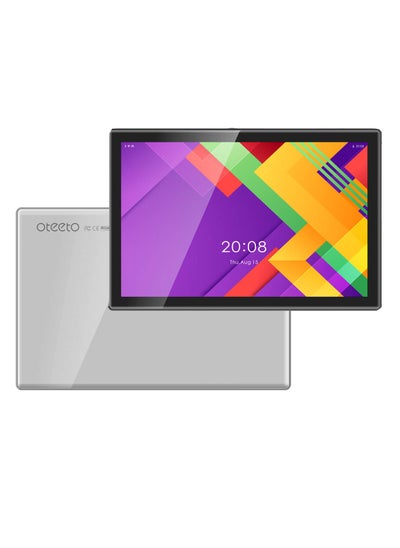 Buy Oteeto Tab 12 Pro 5G Android Tablet  With 10.1 Inch Display 8GB RAM 512 GB ROM 6000 mAh Battery and Wireless Keyboard  Grey in UAE