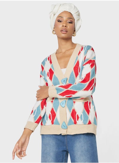 Buy Printed Cardigan in UAE