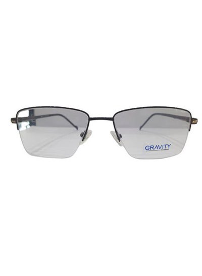Buy Semi-Rimless Rectangular Eyeglass Frame 2004 C4 in Egypt
