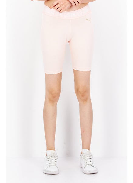 اشتري Women Sport Fit Training Legging Short, Light Pink في الامارات