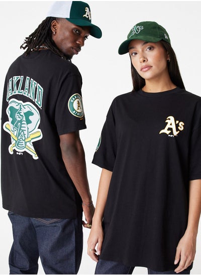 Buy Mlb Oakland Athletics Oversized T-Shirt in UAE