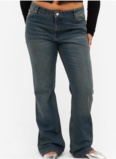 اشتري High Waist Denim Jeans في الامارات