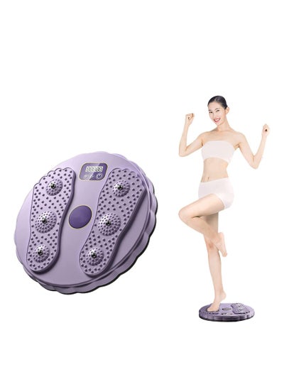 Buy Waist Twisting Board, New Generation of Waist Twisting Disc, Waist Twisting Disc Board Rotating Base for Hips and Stomach for Aerobic Exercise, Toning Workout Home Gym Board in Saudi Arabia