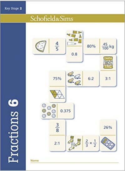 Buy Fractions, Decimals and Percentages Book 6 (Year 6, Ages 10-11) in UAE