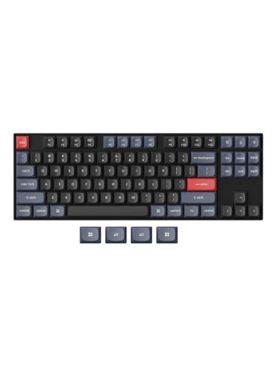 Buy K8 Pro QMK/VIA Wireless Mechanical Keyboard, Hot-Swappable TKL Custom Programmable Macro Wired Keyboard with Gateron G Pro Red Switch, RGB Backlit, PBT Keycaps for Mac Windows Linux in UAE