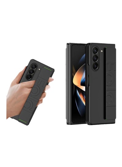 Buy Compatible with Samsung Galaxy Z Fold 6 Case with Silicone Grip Cover, Full Body Protective Case, Hard Shockproof Protective Case, Camera Lens Protection, Ultra-Thin Case (Black) in UAE