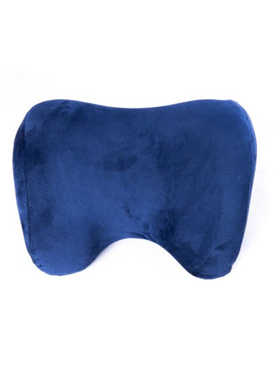 Buy Car headrest, American memory foam, with a comfortable neck, soft to the touch, blue in Egypt