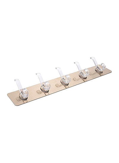 Buy Svk Dream Self Adhesive Wall Mounted Strip With Wall Hooks Utility Waterproof And Oil Proof Nail Free Heavy Duty Wall Hook And Ceiling Hanger Clothing (6 Hook Full) in Egypt