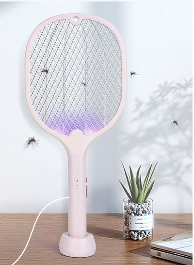 اشتري Mosquito Racket Fly Swatter with UV Light Auto Mode في السعودية