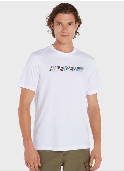 Buy Graphic Crew Neck T-Shirt in Saudi Arabia