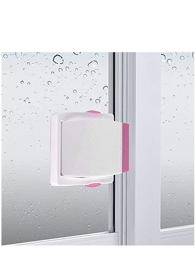 Buy Sliding Glass Door Child Lock, 2 Pack Child Safety Lock Lock Childproofing Door Knob Lock Easy to Install and Use 3M VHB Adhesive no Tools Need or Drill Easy to Remove for Sliding Window Pink in Saudi Arabia