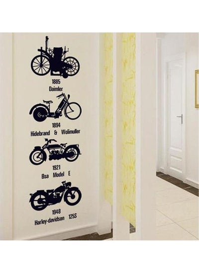 Buy Bicycle bedroom living room porch corridor TV background sofa wall stickers in Egypt