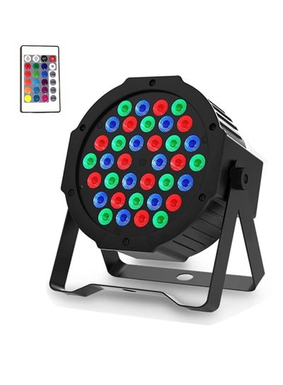Buy RGB Stage Lighting 36 LED Dj Par Lights Uplighting For Events Sound Activated Remote And DMX Control, RGB Disco Par Light For Wedding, Party, Concert And Festival in UAE
