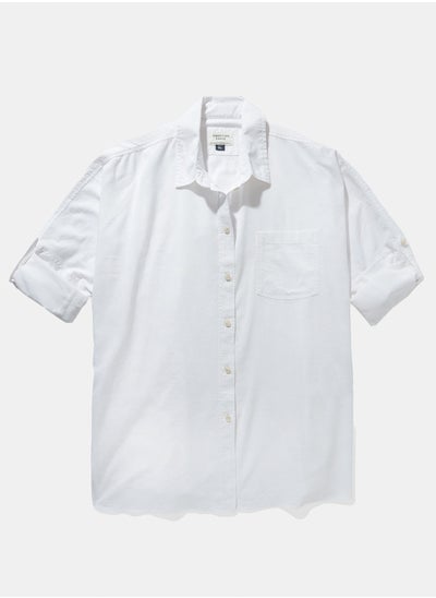 Buy AE Long-Sleeve Button-Up Shirt in UAE