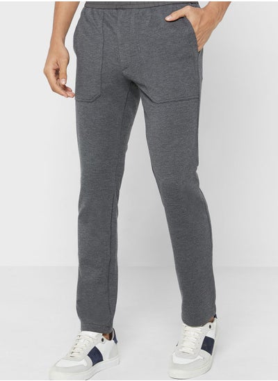 Buy Bleecker Jersey Relaxed Fit Trousers in UAE