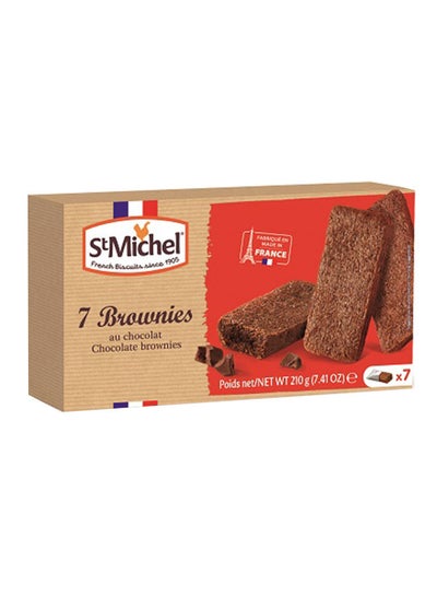 Buy 7 Chocolate Brownies Chocolate 210grams in UAE