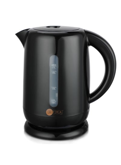 Buy Japan Electric Kettle 1.7L Capacity 2200W Dry Boil Protection Strix Control Automatic Shut-off Overheat Protection Black G-Mark ESMA RoHS CB in UAE