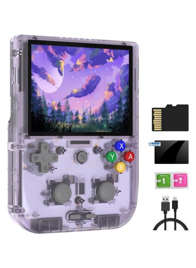 اشتري RG405V Retro Video Handheld Game Console Android 12 System 4 inch IPS Touch Screen Game Player Built-in 128G TF Card 3154 Classic Games 5500 mAh Battery Compatible with Bluetooth and WiFi في الامارات