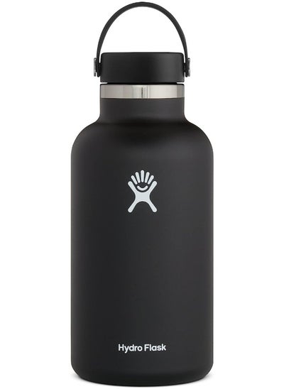 Buy Vacuum Bottle 1.9L Black WD Mouth in UAE