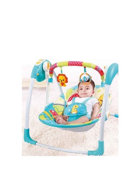 Buy Mastela Baby Portable Deluxe Swing Blue in Egypt