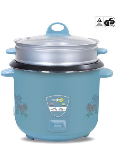 Buy Electric Rice Cooker With Non-Drip Surface 2.8L 1000.0W SRC2028 Blue in Saudi Arabia